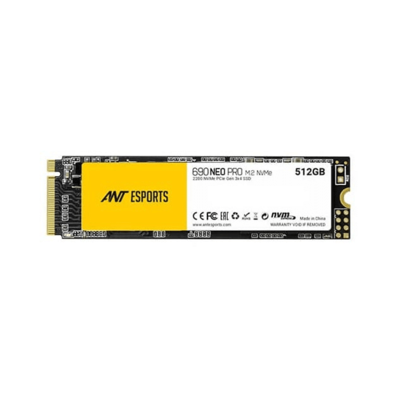 Ant Esports 690 Neo Pro 512GB M.2 NVMe Internal SSD