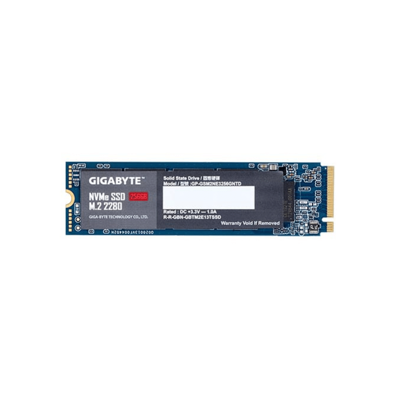 GIGABYTE 256GB M.2 PCIe NVMe SSD GP-GSM2NE3256GNTD