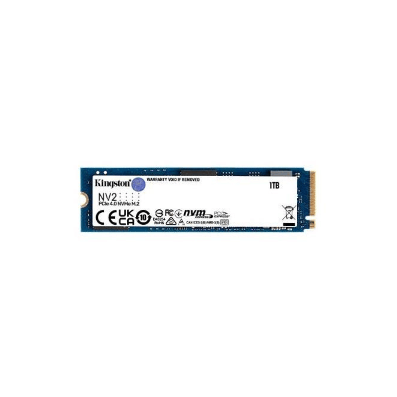 Kingston NV2 1TB PCIe M.2 NVMe Gen4 SSD SNV2S/1000G