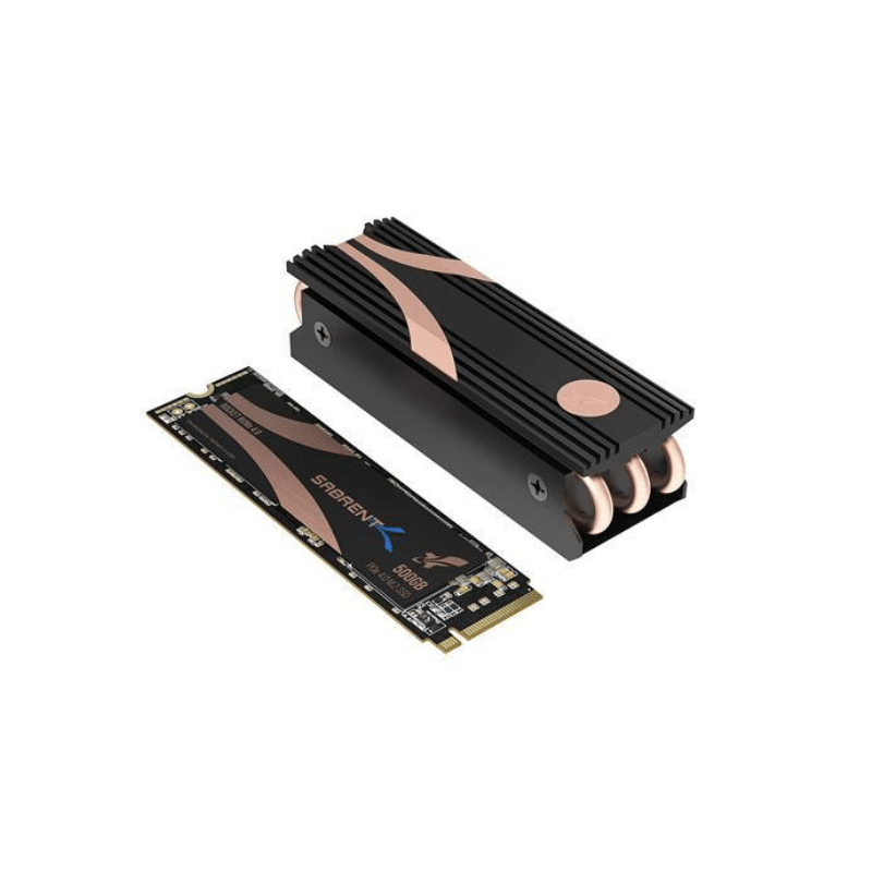 Sabrent 500GB Rocket Nvme PCIe Gen4 x 4 M.2 2280 Internal SSD With Heatsink